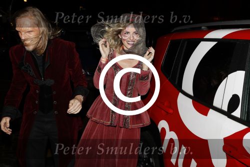 Amsterdam 31 oktober 2017
Halloween party van Q music. Josje Huisman met Stephan Bouwman