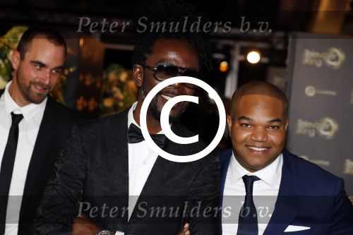 Amsterdam 12 oktober 2017 
Uitreiking televizierring in het afas live theater. Kenny B en Brace