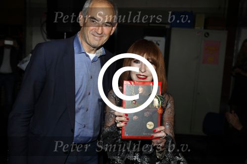 Amsterdam 30 oktober 2017 
Boekpresentatie Liesbeth List in hotel de goudfazant. Liesbeth met Job Cohen