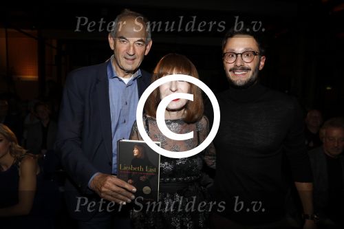 Amsterdam 30 oktober 2017 
Boekpresentatie Liesbeth List in hotel de goudfazant. Liesbeth met Job Cohen en de schrijver David Boomkens