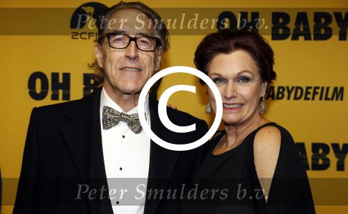 Amsterdam 30 oktober 2017
Premiere Oh Baby in Tuschinski. Liz Snoijink met partner
