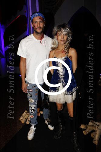 Amsterdam 31 oktober 2017
Halloween party van Q music. Lizzy v d Ligt en Yuki Kempees