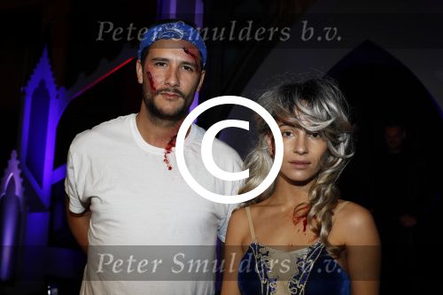 Amsterdam 31 oktober 2017
Halloween party van Q music. Lizzy v d Ligt en Yuki Kempees