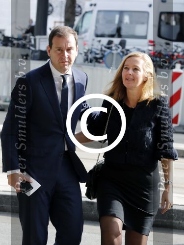 Amsterdam 14 oktober 2017
Afscheidsdienst van burgemeetser Eberhard v d Laan in het concertgebouw. Lodewijk Asscher  met vrouw