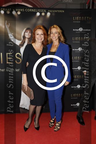 Amsterdam 2 oktober 2017
Premiere Liesbeth List de musical in Carre. Marian Mudder en Marion Pauw