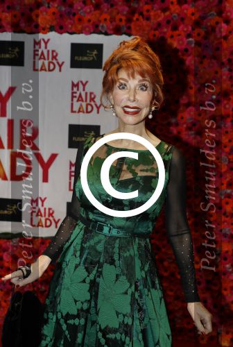 Amsterdam 6 november 2017 
Premiere my fair lady in carre. Marijke Helwegen