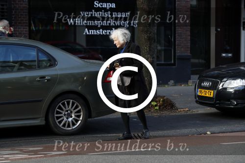 Amsterdam 25 oktober 2017
Marjan Berk in amsterdam zuid