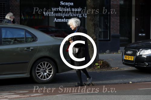 Amsterdam 25 oktober 2017
Marjan Berk in amsterdam zuid