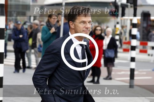 Amsterdam 14 oktober 2017
Afscheidsdienst van burgemeetser Eberhard v d Laan in het concertgebouw. Mark Rutte