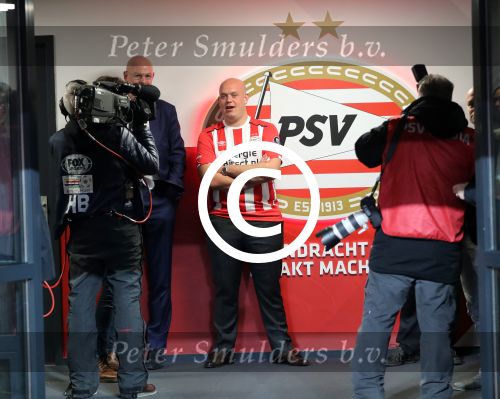 Eindhoven, 22 Januari 2017 Kompetitiewedstrijd PSV-SC Heerenveen, 
eindstand 4-3
Huldiging Michael v Gerwen