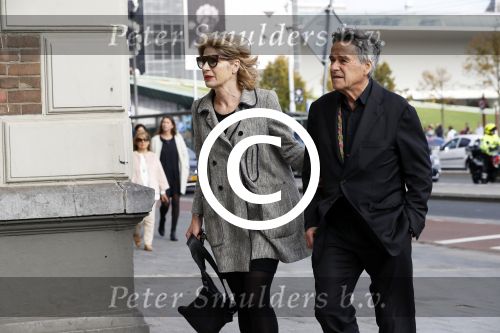 Amsterdam 14 oktober 2017
Afscheidsdienst van burgemeetser Eberhard v d Laan in het concertgebouw. Mieke v d Weij met man