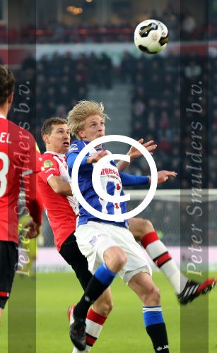 Eindhoven, 22 Januari 2017 Kompetitiewedstrijd PSV-SC Heerenveen, eindstand 4-3