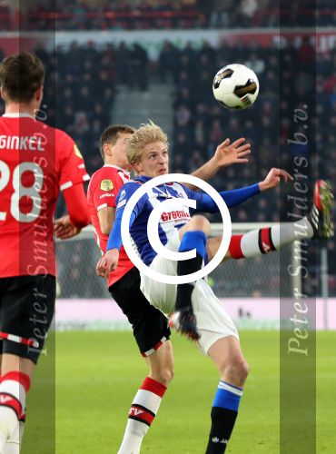 Eindhoven, 22 Januari 2017 Kompetitiewedstrijd PSV-SC Heerenveen, eindstand 4-3