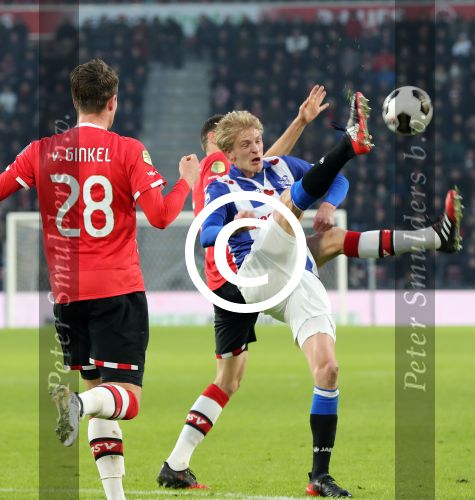 Eindhoven, 22 Januari 2017 Kompetitiewedstrijd PSV-SC Heerenveen, eindstand 4-3