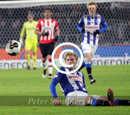 Eindhoven, 22 Januari 2017 Kompetitiewedstrijd PSV-SC Heerenveen, eindstand 4-3