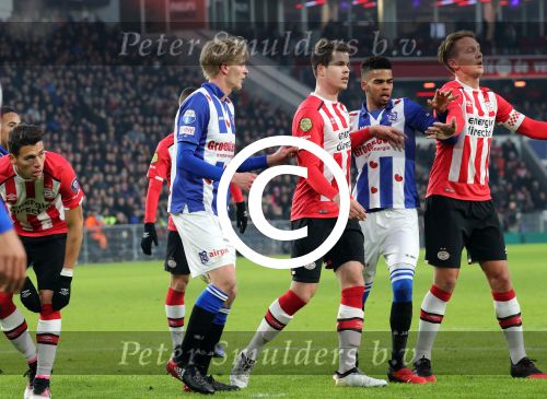 Eindhoven, 22 Januari 2017 Kompetitiewedstrijd PSV-SC Heerenveen, eindstand 4-3