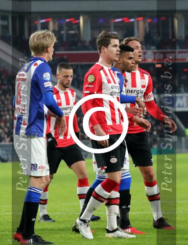 Eindhoven, 22 Januari 2017 Kompetitiewedstrijd PSV-SC Heerenveen, eindstand 4-3