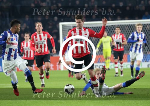 Eindhoven, 22 Januari 2017 Kompetitiewedstrijd PSV-SC Heerenveen, eindstand 4-3