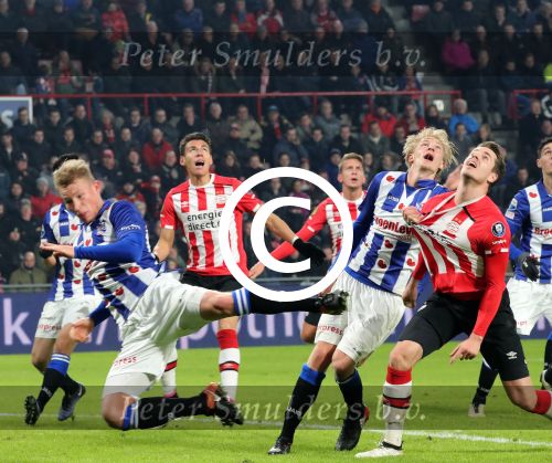 Eindhoven, 22 Januari 2017 Kompetitiewedstrijd PSV-SC Heerenveen, eindstand 4-3