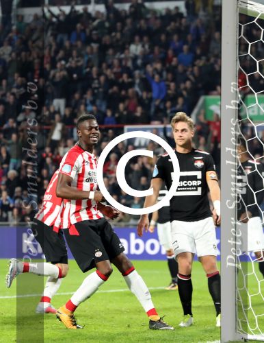 Eindhoven, 30 September 2017
PSV-Willem II, eindstand 4-0  Kompetitie 2017/2018
Nicolas Isimat