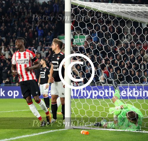 Eindhoven, 30 September 2017
PSV-Willem II, eindstand 4-0  Kompetitie 2017/2018