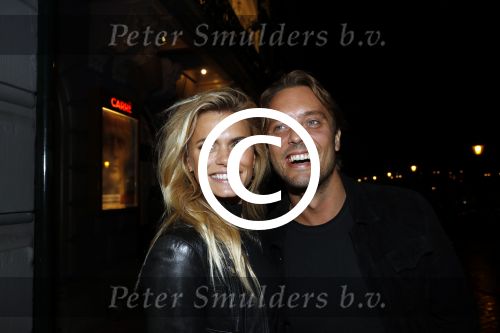 Amsterdam 6 oktober 2017
Premiere Show Lil Kleine in carre. Nicolette v dam met man Bas Smit