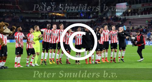 Eindhoven, 30 September 2017
PSV-Willem II, eindstand 4-0  Kompetitie 2017/2018
