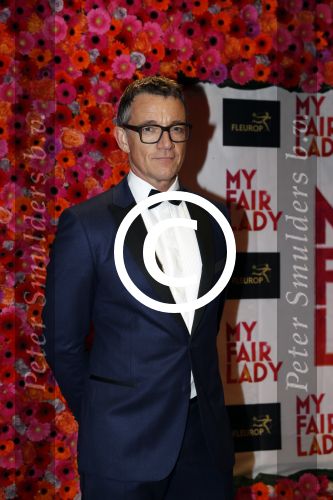 Amsterdam 6 november 2017 
Premiere my fair lady in carre. paul Groot