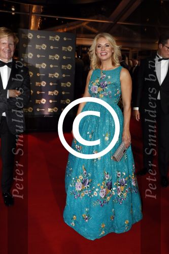 Amsterdam 12 oktober 2017 
Uitreiking televizierring in het afas live theater. Pernille la Lau