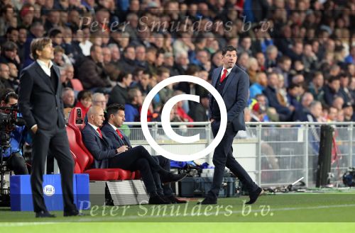 Eindhoven, 30 September 2017
PSV-Willem II, eindstand 4-0  Kompetitie 2017/2018
Phillip Cocu