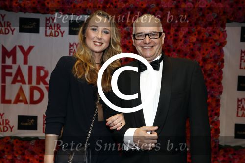 Amsterdam 6 november 2017 
Premiere my fair lady in carre.