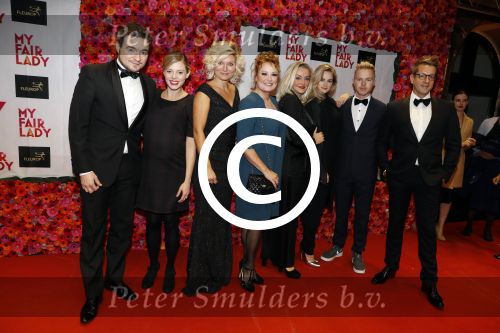 Amsterdam 6 november 2017 
Premiere my fair lady in carre.