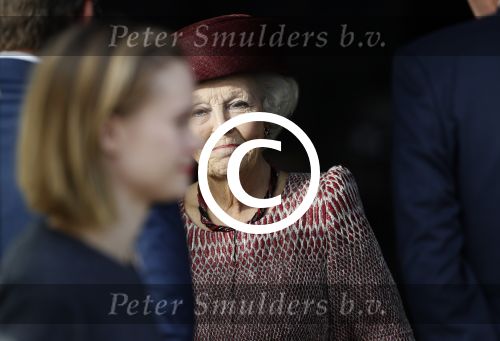 Amsterdam 12 oktober 2017  
Prinses beatrix bij de reddingsbrigade in Amsterdam