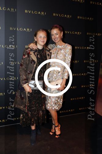 Amsterdam 2 november 2017
Bulgari event in het v Gogh Museum. Prinses Marie-Louise zu Sayn Wittgenstein-Berleburg (prinses Lilly) met haar dochter Lana Milona