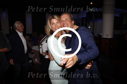 Nieuwegein 1 oktober 2017
Feestje Quincy Schellevis bij Wills in Nieuwegein. Quincy met zijn vrouw