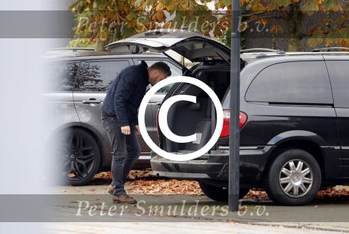 Amsterdam 21 oktober 2017
Candy Dulfer en haar nieuwe vriend Rafael arriveren bij haar huis