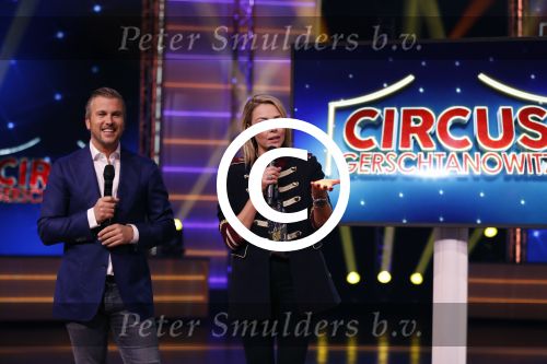 Hilversum 23 oktober 2017
Perspresentatie van het nieuwe programma van Winston Gerschtanowitz en Renate Verbaan in studio 22 . Het programma heet circus Gerschtanowitz.