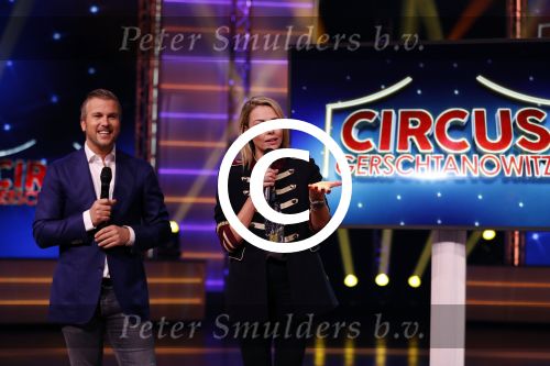 Hilversum 23 oktober 2017
Perspresentatie van het nieuwe programma van Winston Gerschtanowitz en Renate Verbaan in studio 22 . Het programma heet circus Gerschtanowitz.