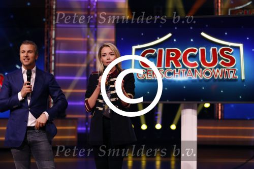 Hilversum 23 oktober 2017
Perspresentatie van het nieuwe programma van Winston Gerschtanowitz en Renate Verbaan in studio 22 . Het programma heet circus Gerschtanowitz.