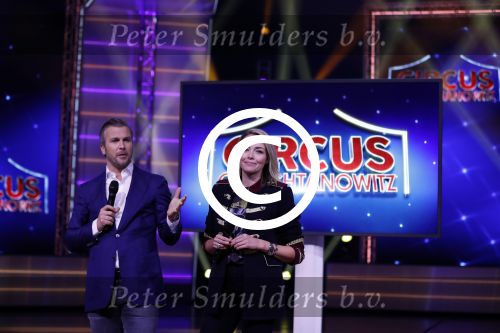 Hilversum 23 oktober 2017
Perspresentatie van het nieuwe programma van Winston Gerschtanowitz en Renate Verbaan in studio 22 . Het programma heet circus Gerschtanowitz.
