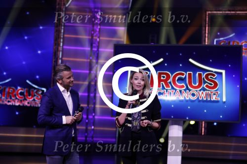 Hilversum 23 oktober 2017
Perspresentatie van het nieuwe programma van Winston Gerschtanowitz en Renate Verbaan in studio 22 . Het programma heet circus Gerschtanowitz.