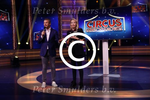 Hilversum 23 oktober 2017
Perspresentatie van het nieuwe programma van Winston Gerschtanowitz en Renate Verbaan in studio 22 . Het programma heet circus Gerschtanowitz.