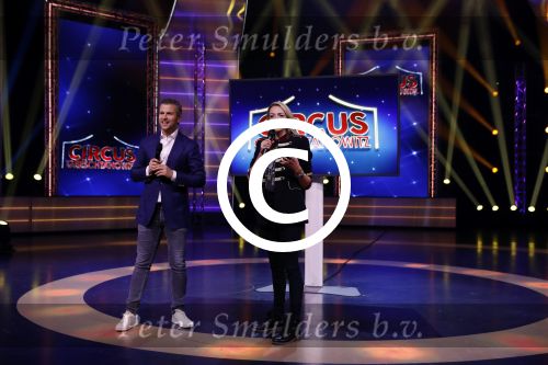 Hilversum 23 oktober 2017
Perspresentatie van het nieuwe programma van Winston Gerschtanowitz en Renate Verbaan in studio 22 . Het programma heet circus Gerschtanowitz.