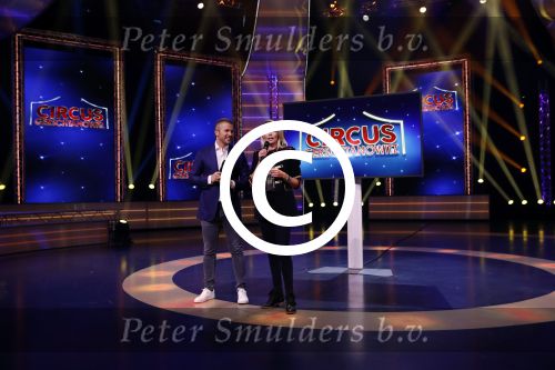 Hilversum 23 oktober 2017
Perspresentatie van het nieuwe programma van Winston Gerschtanowitz en Renate Verbaan in studio 22 . Het programma heet circus Gerschtanowitz.
