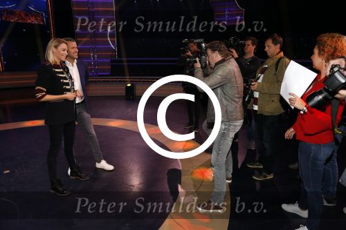 Hilversum 23 oktober 2017
Perspresentatie van het nieuwe programma van Winston Gerschtanowitz en Renate Verbaan in studio 22 . Het programma heet circus Gerschtanowitz.