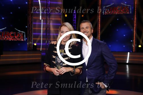 Hilversum 23 oktober 2017
Perspresentatie van het nieuwe programma van Winston Gerschtanowitz en Renate Verbaan in studio 22 . Het programma heet circus Gerschtanowitz.