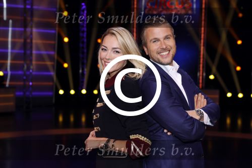 Hilversum 23 oktober 2017
Perspresentatie van het nieuwe programma van Winston Gerschtanowitz en Renate Verbaan in studio 22 . Het programma heet circus Gerschtanowitz.