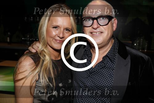 Amsterdam 12 oktober 2017 
Uitreiking televizierring in het afas live theater. Rene v d Gijp met vriendin