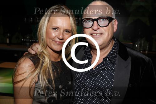 Amsterdam 12 oktober 2017 
Uitreiking televizierring in het afas live theater. Rene v d Gijp met vriendin