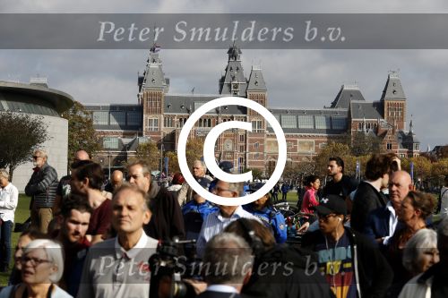 Amsterdam 14 oktober 2017
Afscheidsdienst van burgemeetser Eberhard v d Laan in het concertgebouw. Rijksmuseum